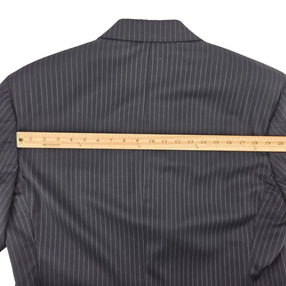Lauren Ralph‎ Lauren Men's Navy Pinstripe Wool Suit Blazer Jacket 44L